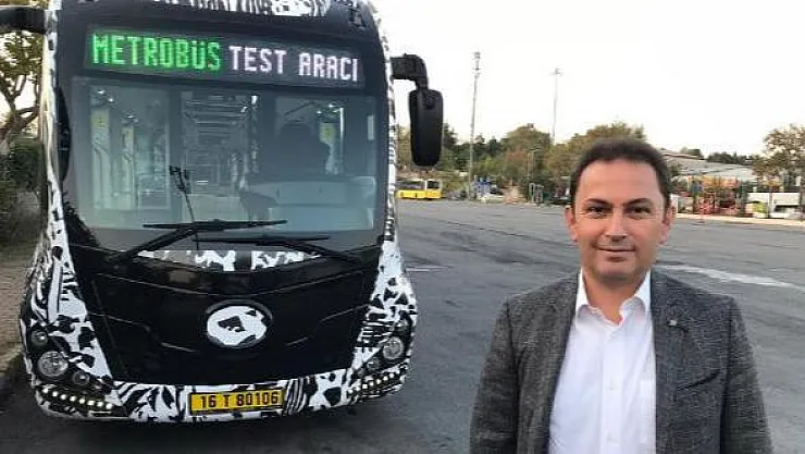 İBB 30 kişinin oturarak seyahat edeceği metrobüsleri test etmeye başladı