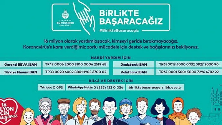 İBB bağış kampanyası kapsamında açılan hesaplar bloke edildi!