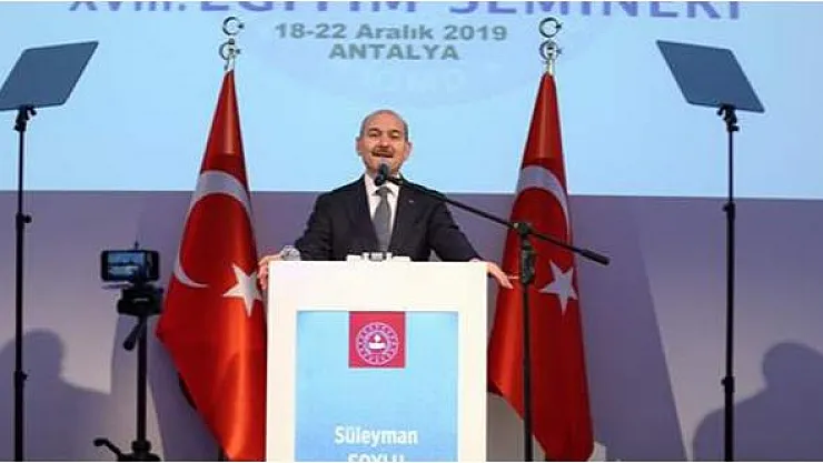 İçişleri Bakanı Soylu duyurdu : 11 de başlayacak!