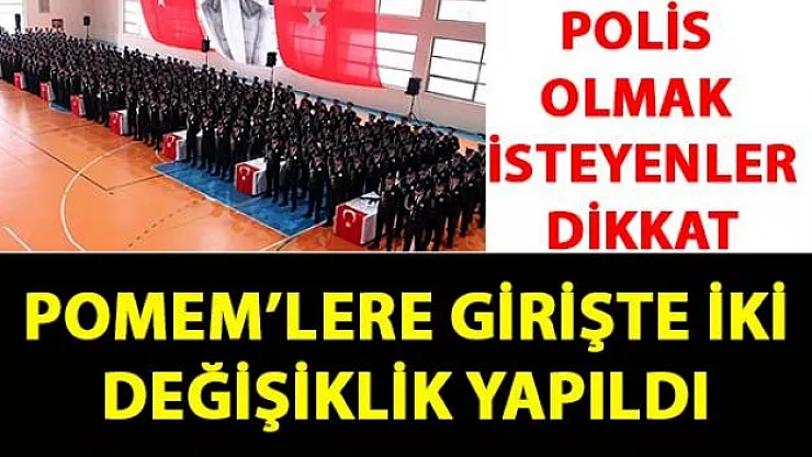 İçişleri Bakanlığı, POMEM alımlarında yapılan değişiklik konusunda açıklama yaptı