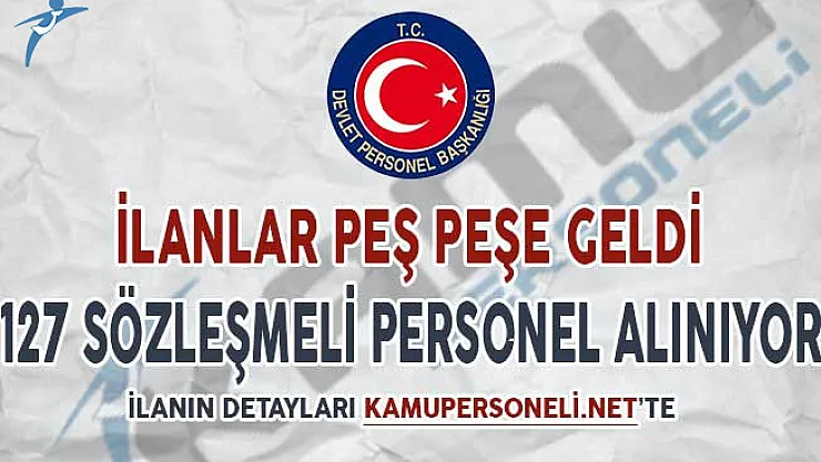 İlanlar Peş Peşe Geldi ! Üniversiteler Toplam 127 Personel Alımı Yapıyor !