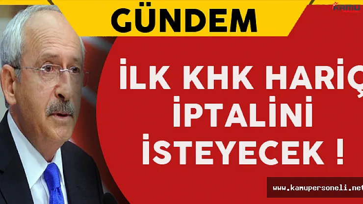 İlk KHK Hariç Diğerlerinin İptali AYM'ye Taşınacak