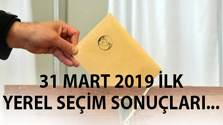 İlk Seçim Sonuçları- Ankara, İstanbul, İzmir Seçim Sonuçları 31 Mart 2019 Yerel Seçim Sonuçları Oy Oranları