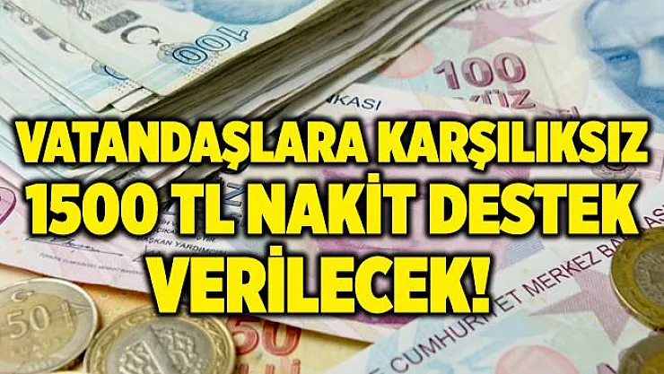 İLKSAN vatandaşlara karşılıksız 1500 TL nakit yardım yapacak!