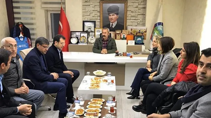İmamoğlu Tunceli Belediye Başkanı Mehmet Maçoğlu'nun konuğu oldu!