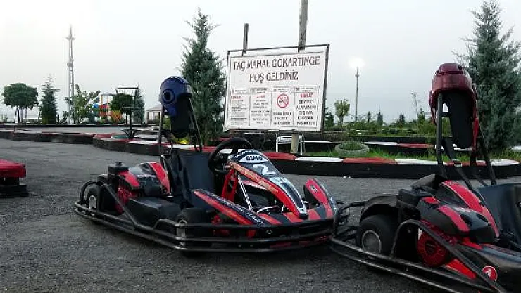 İnanılmaz Olay! Go-kart Aracına Şalı Dolanan Genç Kız Ölümden Döndü