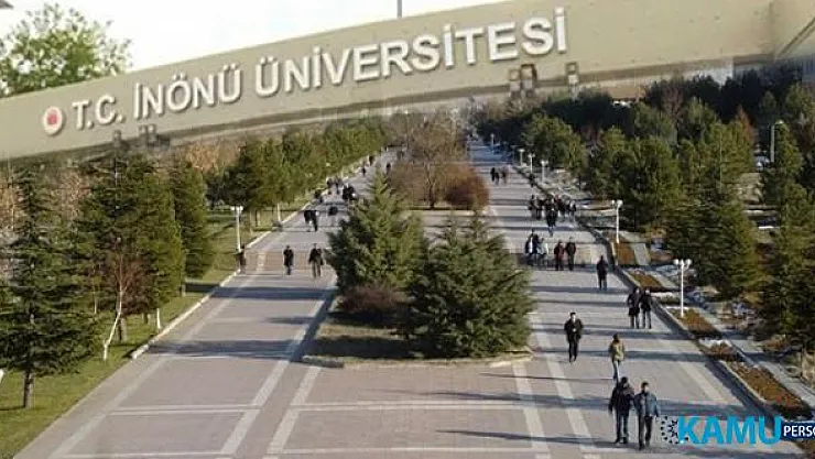 İnönü Üniversitesi KPSS puan sıralamasına göre 41 kadrolu personel alımı başvuruları bugün sona eriyor!