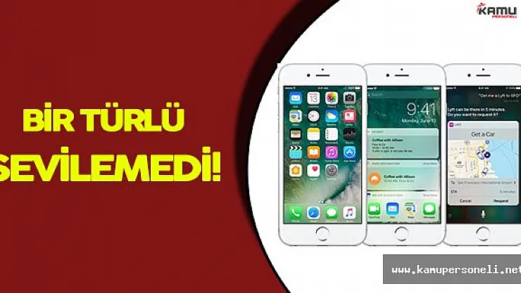 iOS 10 Bir Türlü Sevilemiyor!