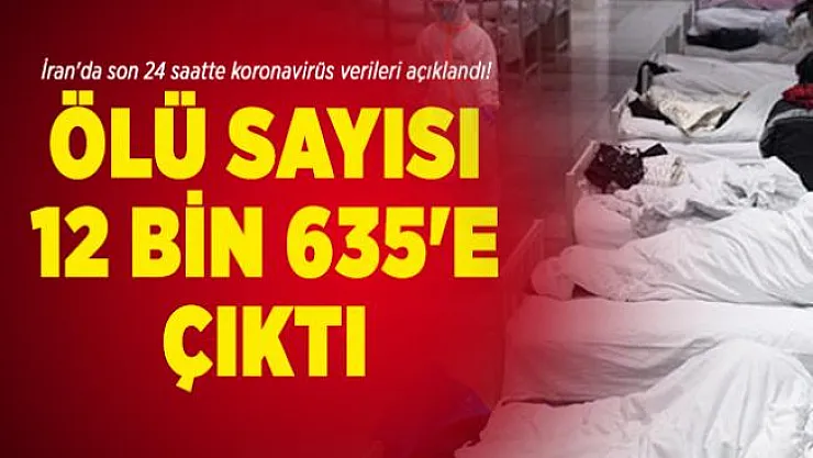 İran'da son 24 saatte koronavirüs verileri açıklandı! Ölü sayısı 12 bin 635'e çıktı