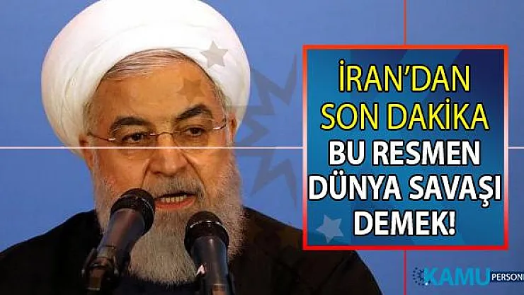 İran'dan, 3. Dünya Savaşı çıkarabilecek karar! İran tüm anlaşmalara rağmen uranyum seviyesini aştıklarını açıkladı!