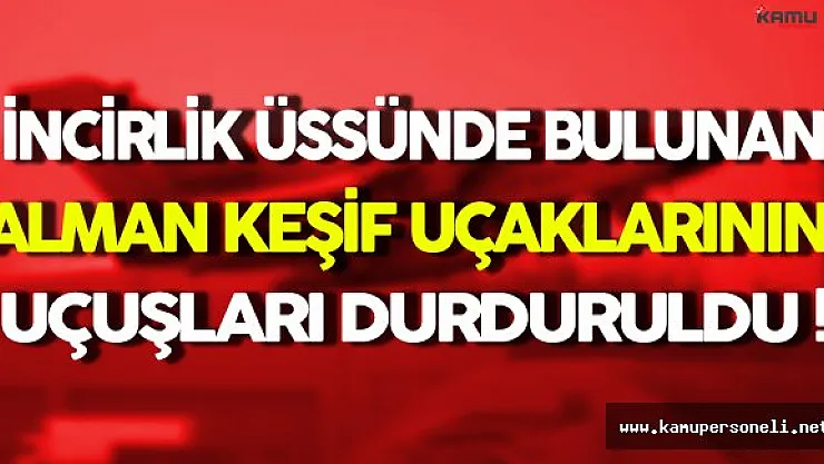 IŞID'e Karşı Kullanılan Keşif Uçakları Bir Süre Kullanılamayacak