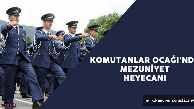 Işıklar Askeri Hava Lisesi'nde Mezuniyet Heyecanı