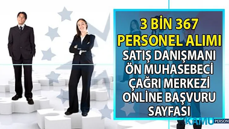 İŞKUR en az ilköğretim mezunu 3 bin 367 personel alımı iş ilanı başvuru sayfası