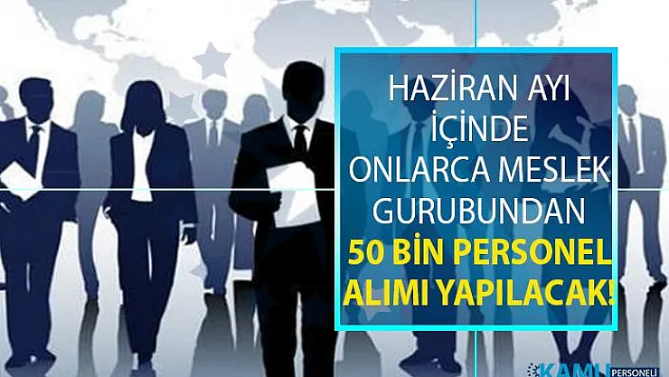 İŞKUR, KPSS şartsız sınavsız onlarca meslekten 50 bin personel alımı yapıyor! İŞKUR en çok hangi mesleklerden alım yapıyor!