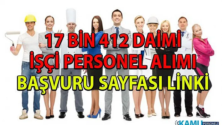 İŞKUR Personel Alımı İş İlanları! Daimi İşçi Alım İlanları