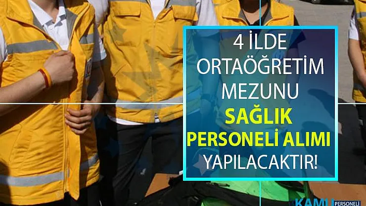 İŞKUR tarafından KPSS şartsız ortaöğretim mezunu tıp teknisyeni alımı yapılacaktır!