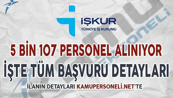 İŞKUR Üzerinden 5 Bin 107 Ofis Personeli, Güvenlik Görevlisi ve Şoför Alınıyor (En Az Lise Mezunu)
