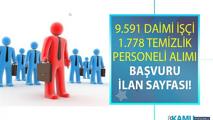 İŞKUR'da 24 Haziran'da yayınlanan iş ilanları kapsamında KPSS şartsız 11 bin 396 personel alımı yapılacaktır!