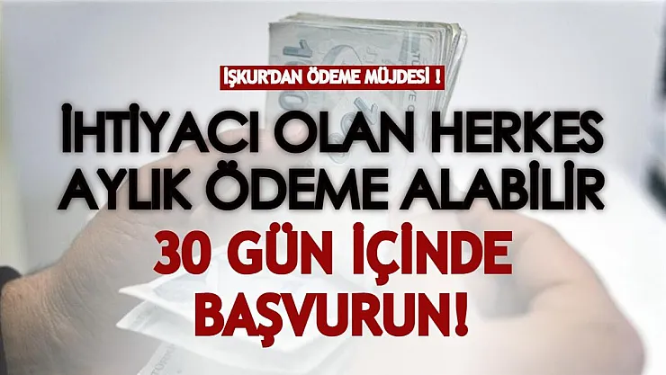 İŞKUR'dan ödeme müjdesi verildi! 2022'de ödemeye zam yapıldı