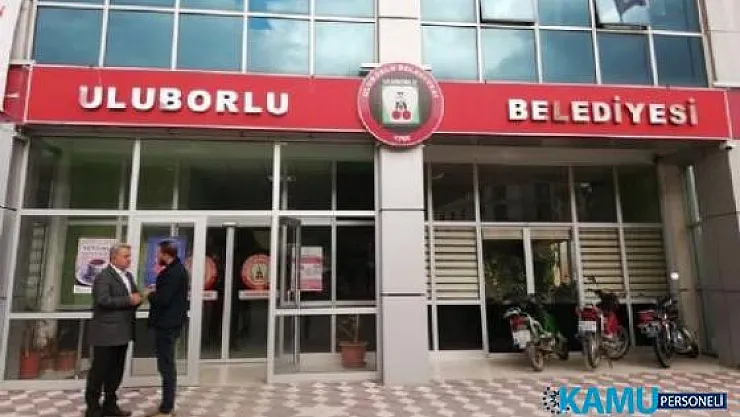 Isparta Uluborlu Belediyesi 19 ağustosa kadar kadrolu 6 personel alımı başvuru ilanı