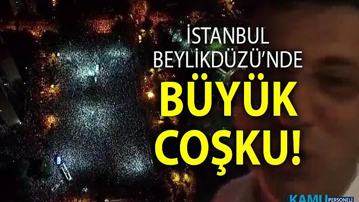İstanbul Beylikdüzü'nde seçim zaferi kutlamaları - Beylikdüzü Son Dakika Haberleri