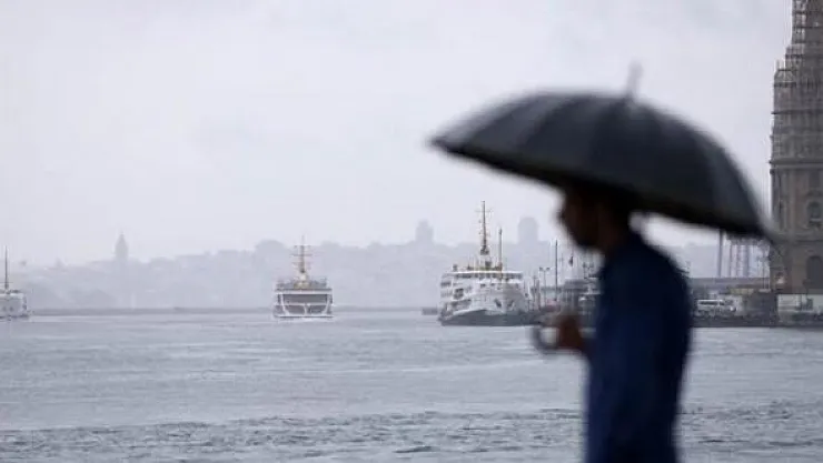 İstanbul İçin Şiddetli Yağış ve Fırtına Uyarısı Geldi