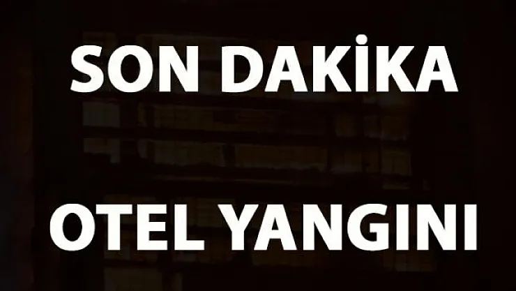 İSTANBUL Karaköy'de son dakika otel yangını