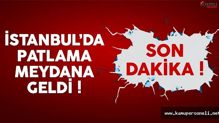 İstanbul Maltepe'de son dakika patlama meydana geldi