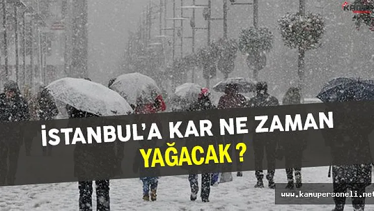 İstanbul'a Yoğun Kar Yağışı Uyarısı Yapıldı !