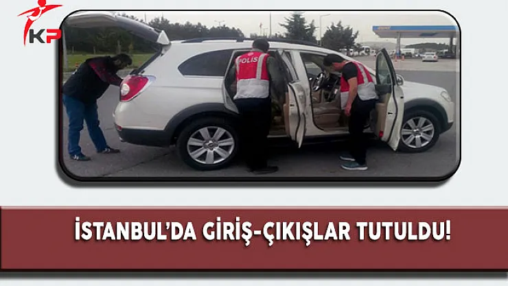İstanbul'da 1000 Polisle Arama Uygulama Operasyonu! Giriş Çıkışlar Tutuldu