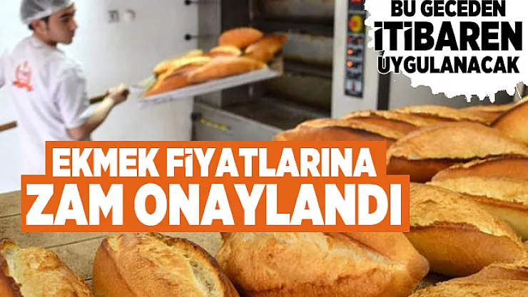 İstanbul'da ekmek fiyatlarına zam gelmesi onaylandı! Bu geceden itibaren geçerli olacak!