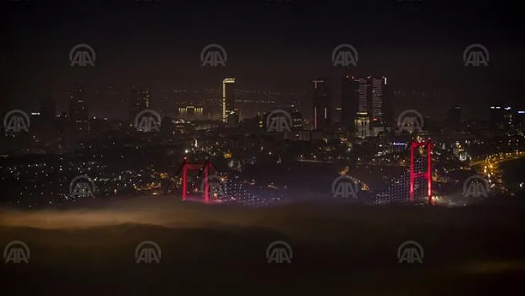 İstanbul'da yoğun sis kazalara neden oldu