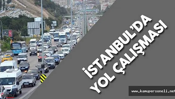 İstanbul'da Yol Çalışması ( İbrahim Tatlıses Üst Geçidi Yıkılacak)