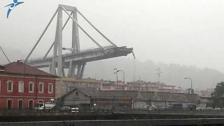 İtalya'da Köprü Faciası ! Çok Sayıda Kişi Hayatını Kaybetti