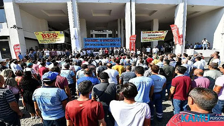 İzmir Büyükşehir Belediyesinde Toplu İş Sözleşmesi İmzalandı ! İşçilere Yüzde 40 Zam Yapıldı