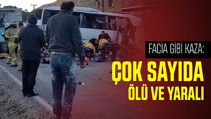 İzmir'de facia gibi kaza: Çok sayıda ölü ve yaralı var!