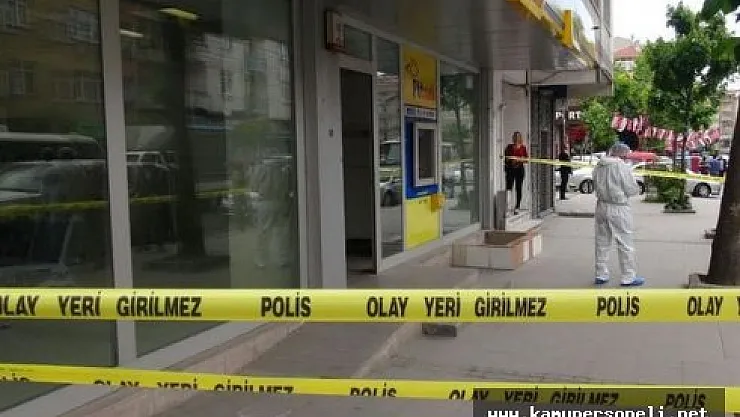 İzmir'in Bornova İlçesinde PTT Soyuldu