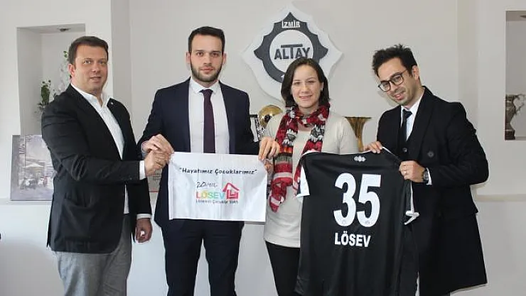 İzmir'in köklü Spor Kulübü Altay, LÖSEV ile İş birliğine imza attı
