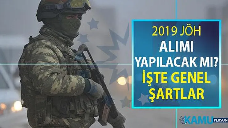 Jandarma Uzman Erbaş Alımı Ne Zaman? 2019 JÖH Alımı Detayları ve Genel Şartları