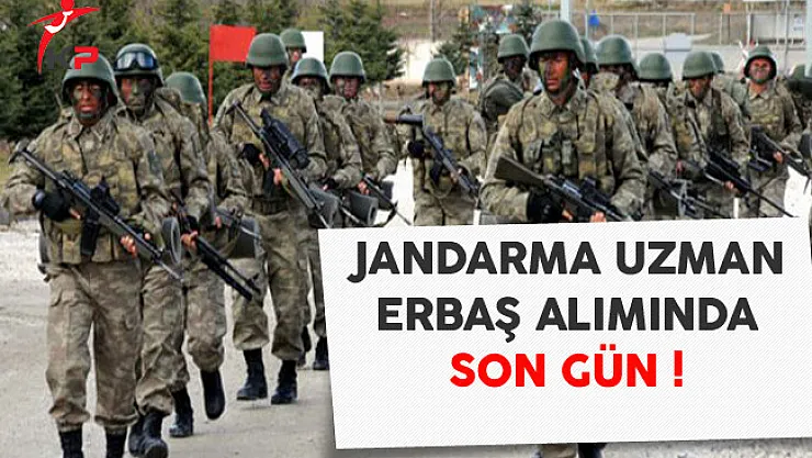 Jandarma Uzman Erbaş Alımında Son Gün (İlkokul, Lise)
