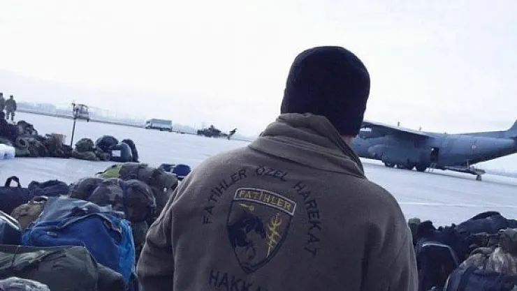 JÖH Fatihler Timi Yüksekova'da