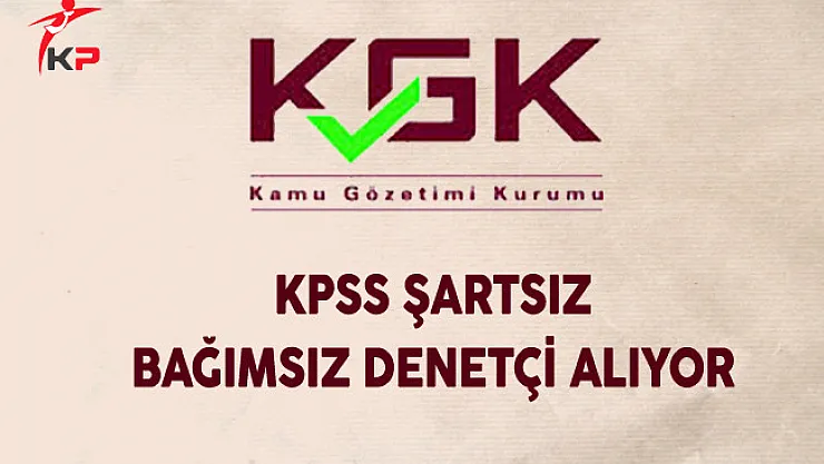 Kamu Gözetimi Kurumu Personel Alıyor