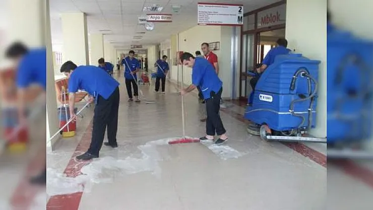 Kamu hastanesine İŞKUR aracılığı ile lise mezunu temizlik personeli alımı yapılacak!