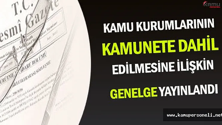 Kamu Kurum ve Kuruluşlarının Kamunet'e Dahil Edilmesine İlişkin Genelge Yayınlandı