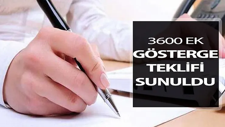 Kamu Personellerine 3600 Ek Gösterge Son Durum ! Teklif Cumhurbaşkanlığına Sunuldu