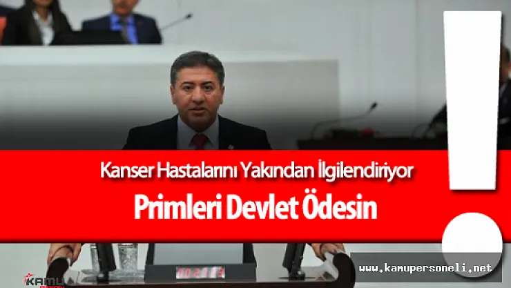 Kanser Hastalarını Yakından İlgilendiren Kanun Teklifi Mecliste