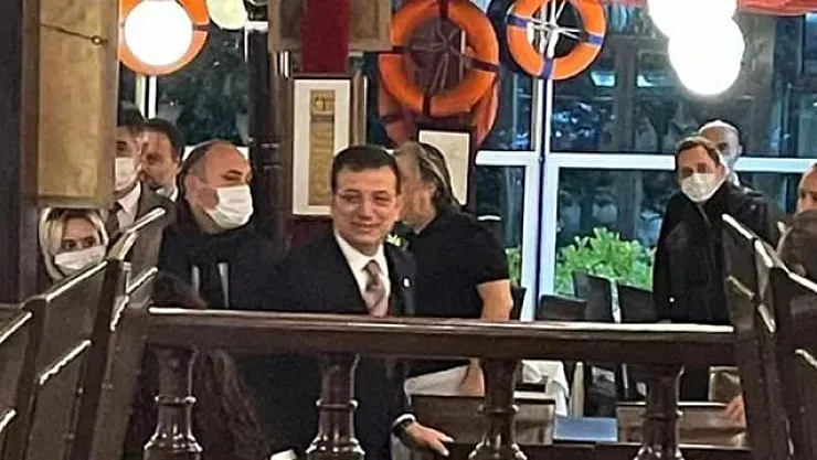 Kar yağışı sırasında balıkçıda görüntülenen İmamoğlu'ndan açıklama geldi!