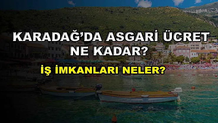 Karadağ'da Asgari Ücret Ne Kadar? İş İmkanları Neler?