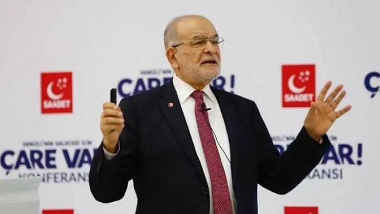 Karamollaoğlu: Zengin her sene daha fazla zenginleşiyor ancak fakir her sene daha da fakirleşiyor