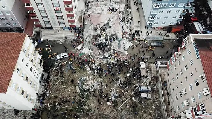 Kartal'da Çöken Bina Enkazından Yaralı Olarak Kurtarılan Vatandaşların İsimleri Açıklandı